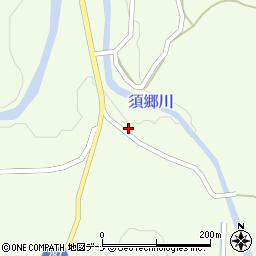 秋田県由利本荘市西沢上屋敷35周辺の地図