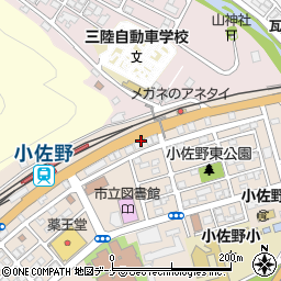 田村理容所周辺の地図