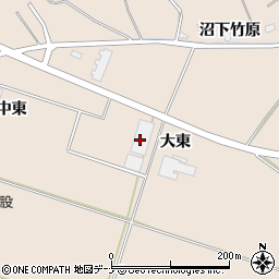 秋田ふるさと農業協同組合　平鹿総合支店営農資材課資材周辺の地図