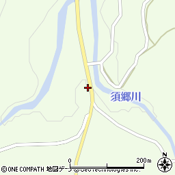 秋田県由利本荘市西沢上屋敷21周辺の地図