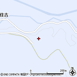 秋田県由利本荘市東由利田代笹山周辺の地図