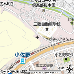 桜木町集会所周辺の地図