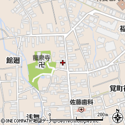 雄物川プロパン浅舞営業所周辺の地図