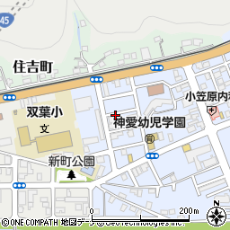 武蔵貨物自動車株式会社　釜石営業所周辺の地図