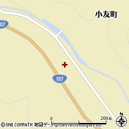 岩手県遠野市小友町１７地割35周辺の地図