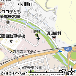 ニチイケアセンター釜石大町周辺の地図