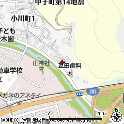 株式会社菊池技研コンサルタント釜石営業所周辺の地図