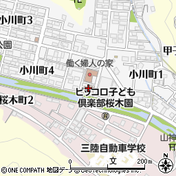 小川集会所周辺の地図