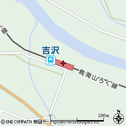 吉沢駅周辺の地図