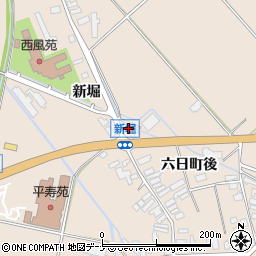 秋田県横手市平鹿町浅舞六日町後149周辺の地図