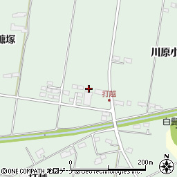 秋田基準寝具株式会社　北上工場周辺の地図