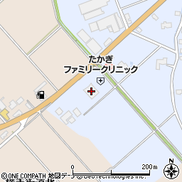 ツルハドラッグ横手平鹿店周辺の地図