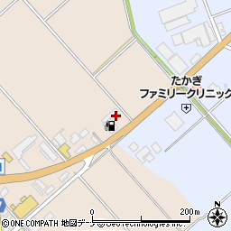 秋田県横手市平鹿町浅舞（荒小屋東）周辺の地図