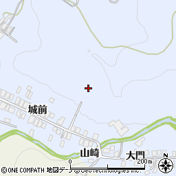 秋田県にかほ市院内城前64周辺の地図