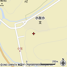 岩手県遠野市小友町１６地割周辺の地図