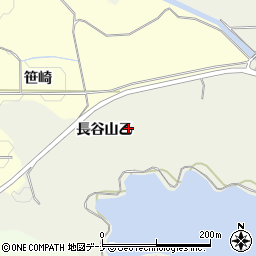 秋田県横手市大屋寺内（長谷山乙）周辺の地図