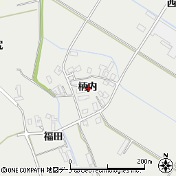 秋田県横手市平鹿町樽見内柄内周辺の地図