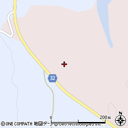 仁賀保矢島館合線周辺の地図