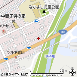 自衛隊岩手地方協力本部釜石地域事務所周辺の地図