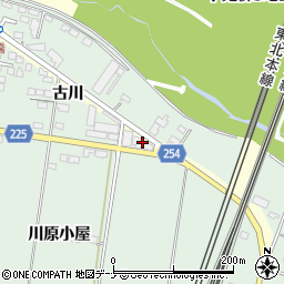 石川硝子店周辺の地図