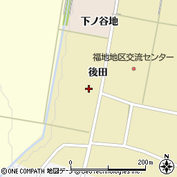 秋田県横手市雄物川町柏木後田14周辺の地図