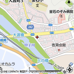 パルコホーム釜石営業所周辺の地図