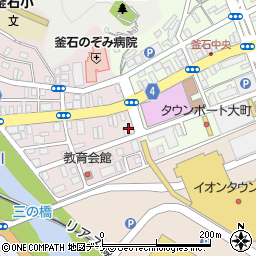 損保ジャパンパートナーズ株式会社　釜石オフィス周辺の地図