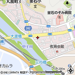 宮古信用金庫大渡支店周辺の地図