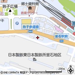 日鉄建材株式会社　釜石営業所周辺の地図