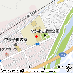 釜石市立釜石中学校周辺の地図