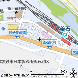 釜石ステーションホテル周辺の地図