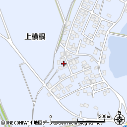 秋田県にかほ市院内上横根31-14周辺の地図