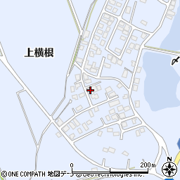 秋田県にかほ市院内上横根31-2周辺の地図