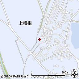 秋田県にかほ市院内上横根31-12周辺の地図
