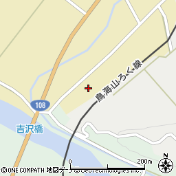 秋田県由利本荘市新上条新上条71周辺の地図