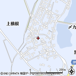 秋田県にかほ市院内上横根31-4周辺の地図