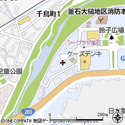 日本製鉄釜石労働組合周辺の地図