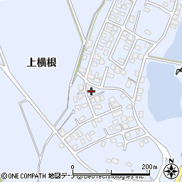 秋田県にかほ市院内上横根31周辺の地図