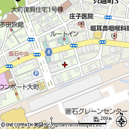 株式会社釜石タクシー周辺の地図