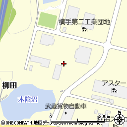 株式会社東京メニックス北日本工場周辺の地図