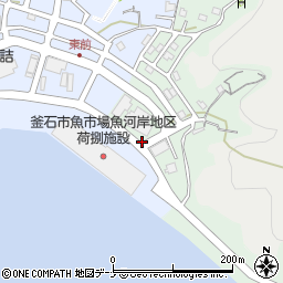 株式会社三亥　釜石工販周辺の地図