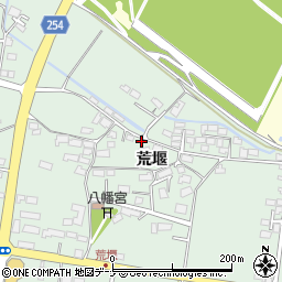 岩手県北上市鬼柳町荒堰53周辺の地図