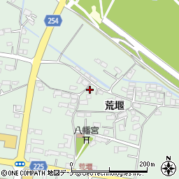 岩手県北上市鬼柳町荒堰51周辺の地図