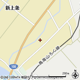 秋田県由利本荘市新上条新上条66周辺の地図