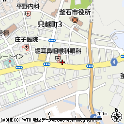 株式会社沖東北サービス　釜石センタ周辺の地図