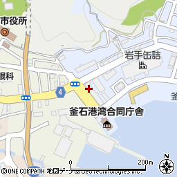 釜石市シルバー人材センター（公益社団法人）周辺の地図