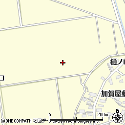 秋田県横手市平鹿町醍醐周辺の地図