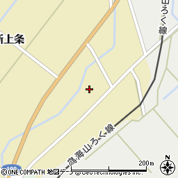 秋田県由利本荘市新上条新上条63-1周辺の地図
