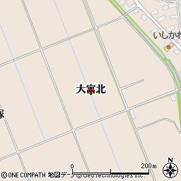 秋田県横手市平鹿町浅舞（大宮北）周辺の地図