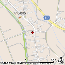 秋田県横手市平鹿町浅舞林崎8周辺の地図